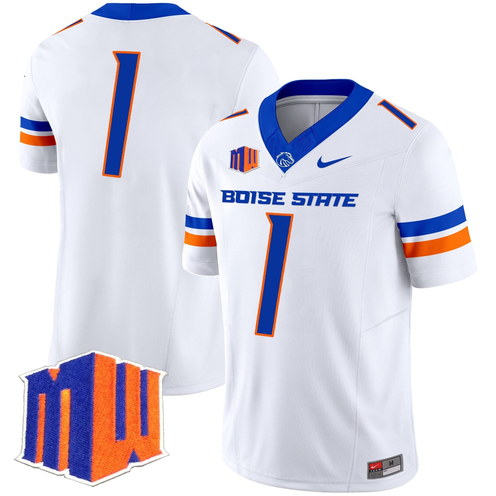 Boise State Broncos 2025 Vapor Limited Jersey - All Stitched 44 Boise State Broncos 2025 Vapor Limited Jersey - All Stitched - Image 44