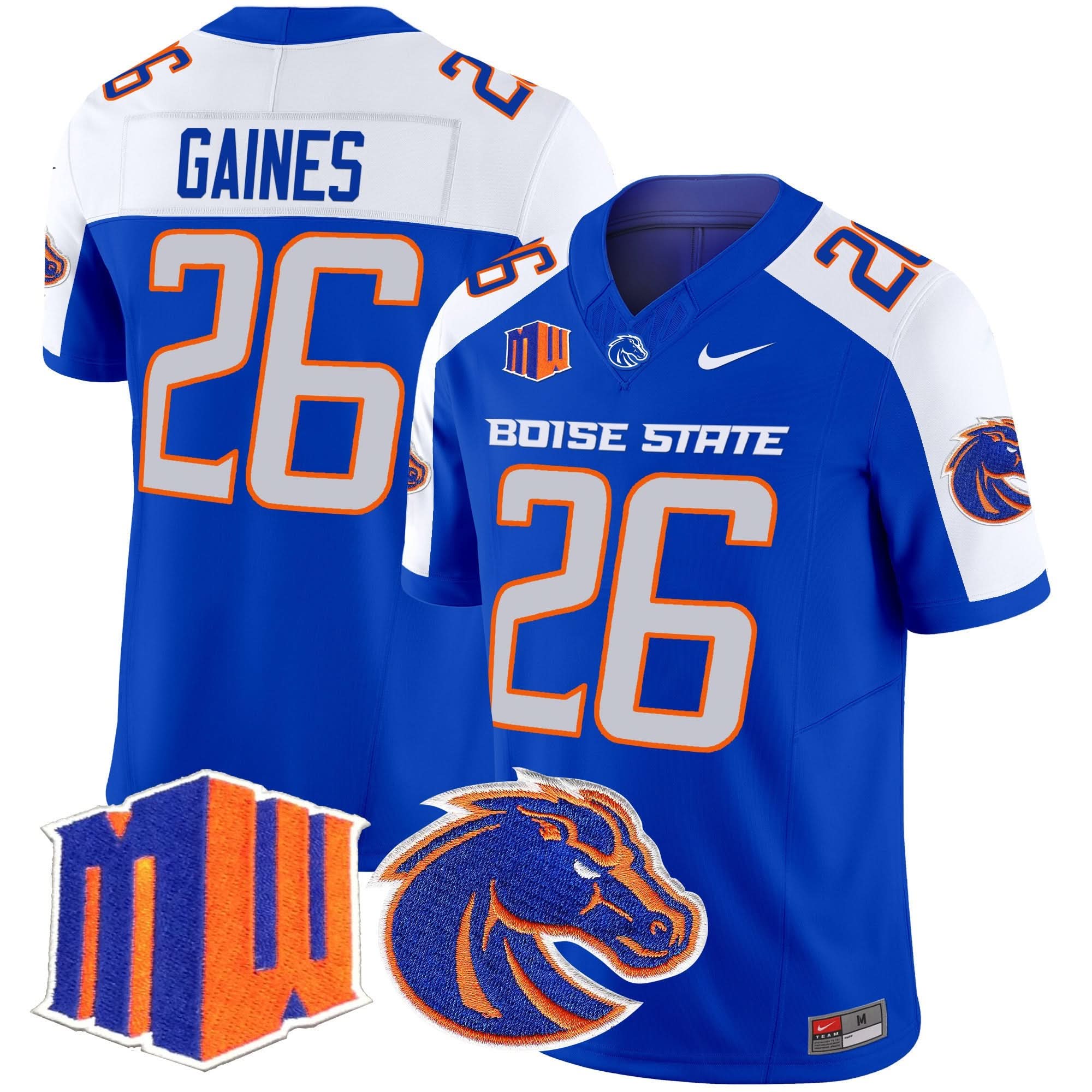 Boise State Broncos 2025 Vapor Limited Jersey - All Stitched 32 Boise State Broncos 2025 Vapor Limited Jersey - All Stitched - Image 32