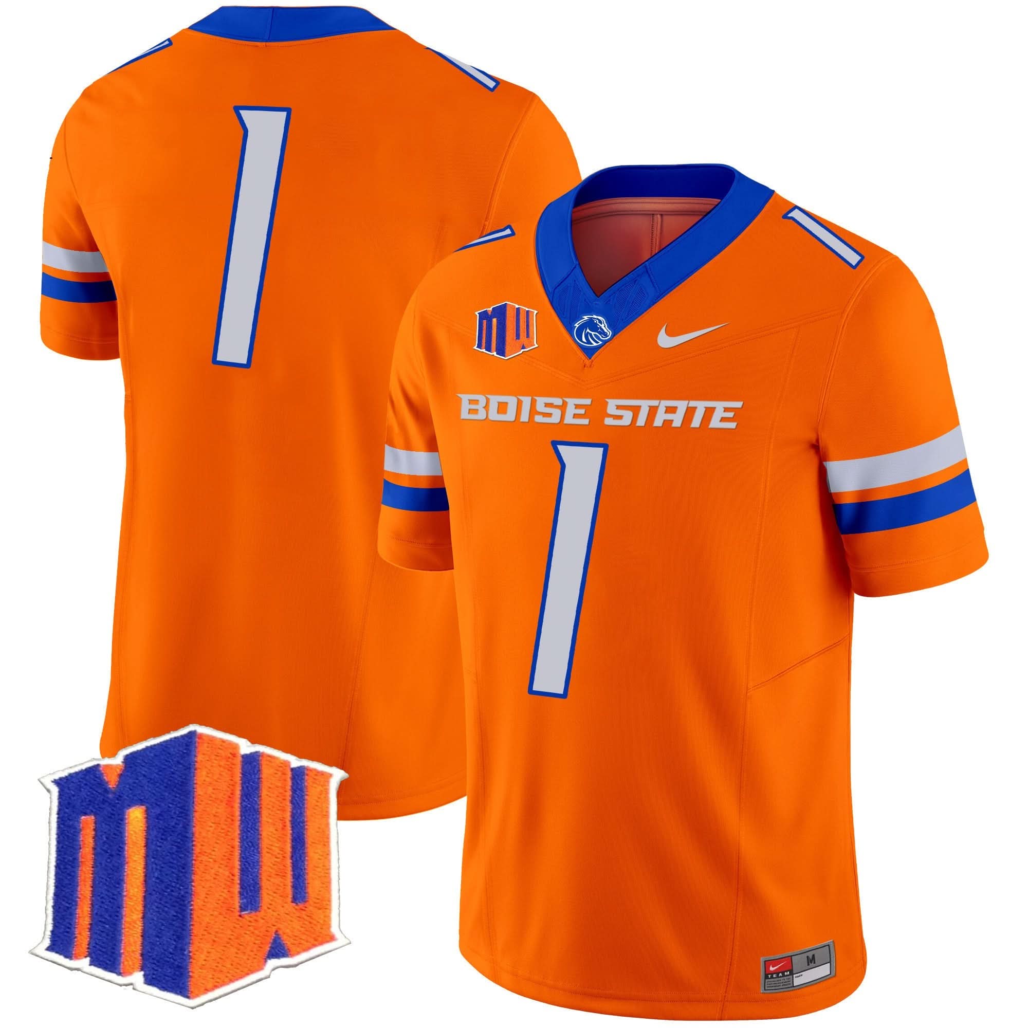 Boise State Broncos 2025 Vapor Limited Jersey - All Stitched 35 Boise State Broncos 2025 Vapor Limited Jersey - All Stitched - Image 35