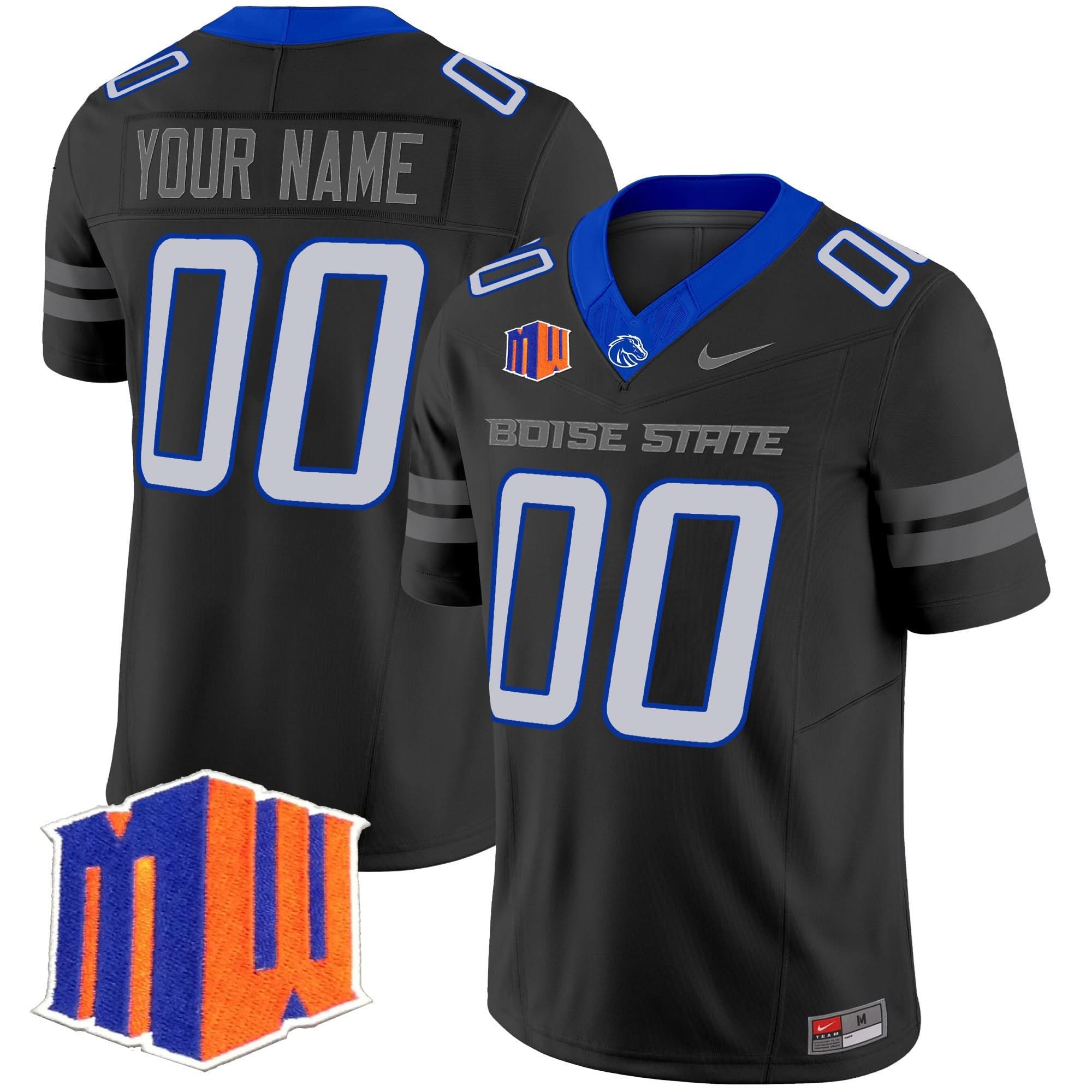 Custom Boise State Broncos Jersey Name, Number 2025 Vapor Limited All Stitched 6 Custom Boise State Broncos Jersey Name, Number 2025 Vapor Limited All Stitched - Image 6