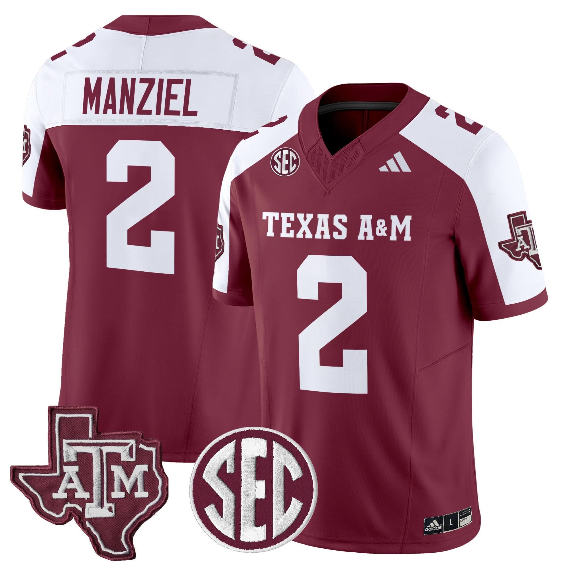 Texas A&M Aggies 2025 Vapor Limited Jersey - All Stitched 31 Texas A&M Aggies 2025 Vapor Limited Jersey - All Stitched - Image 31