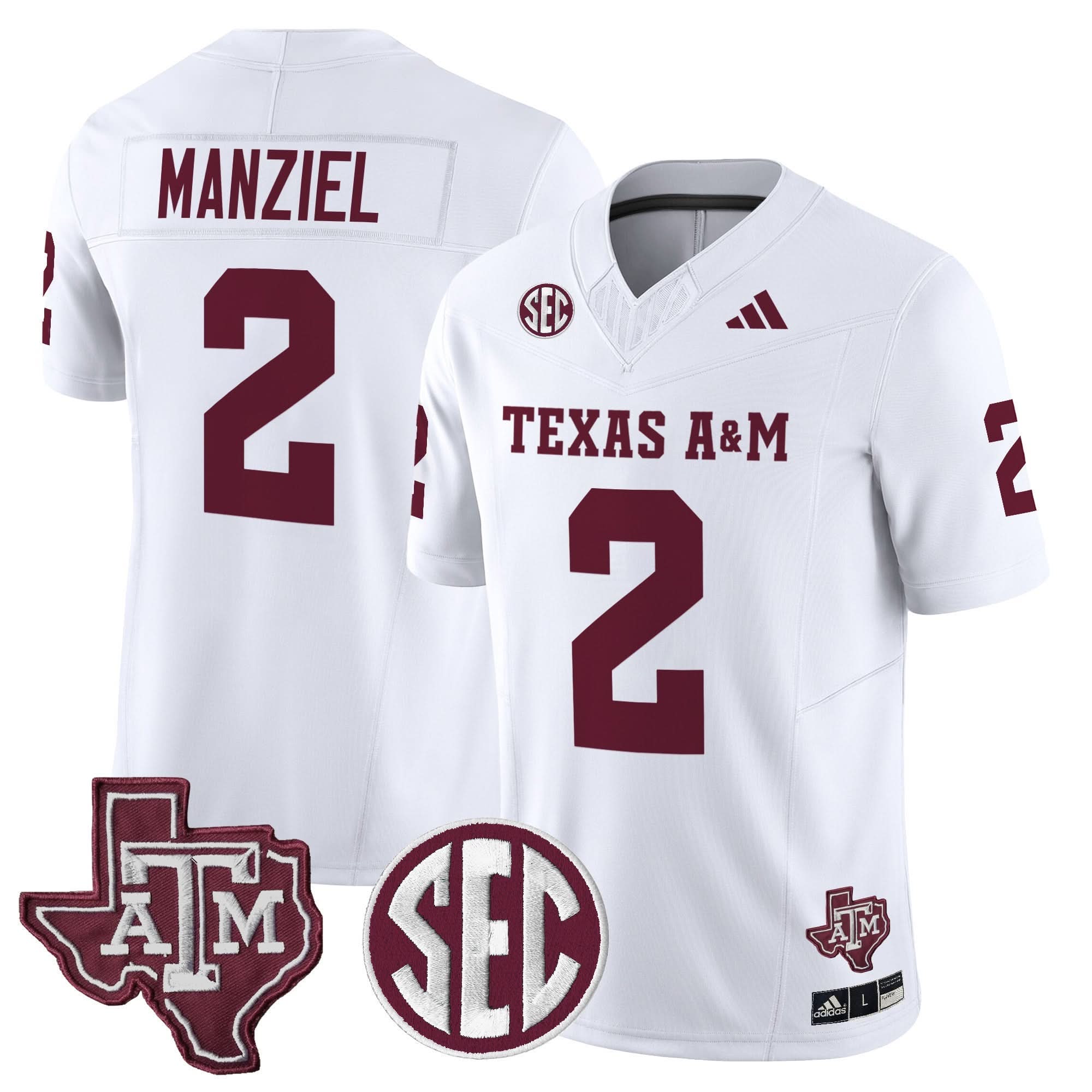 Texas A&M Aggies 2025 Vapor Limited Jersey - All Stitched 27 Texas A&M Aggies 2025 Vapor Limited Jersey - All Stitched - Image 27