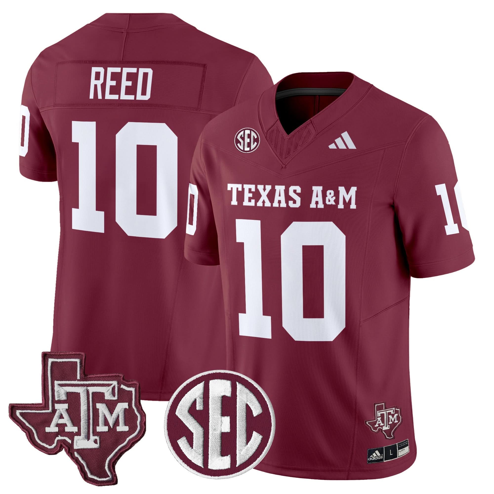 Texas A&M Aggies 2025 Vapor Limited Jersey - All Stitched 7 Texas A&M Aggies 2025 Vapor Limited Jersey - All Stitched - Image 7
