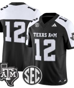 Texas A&M Aggies 2025 Vapor Limited Jersey - All Stitched 40 1728121654424