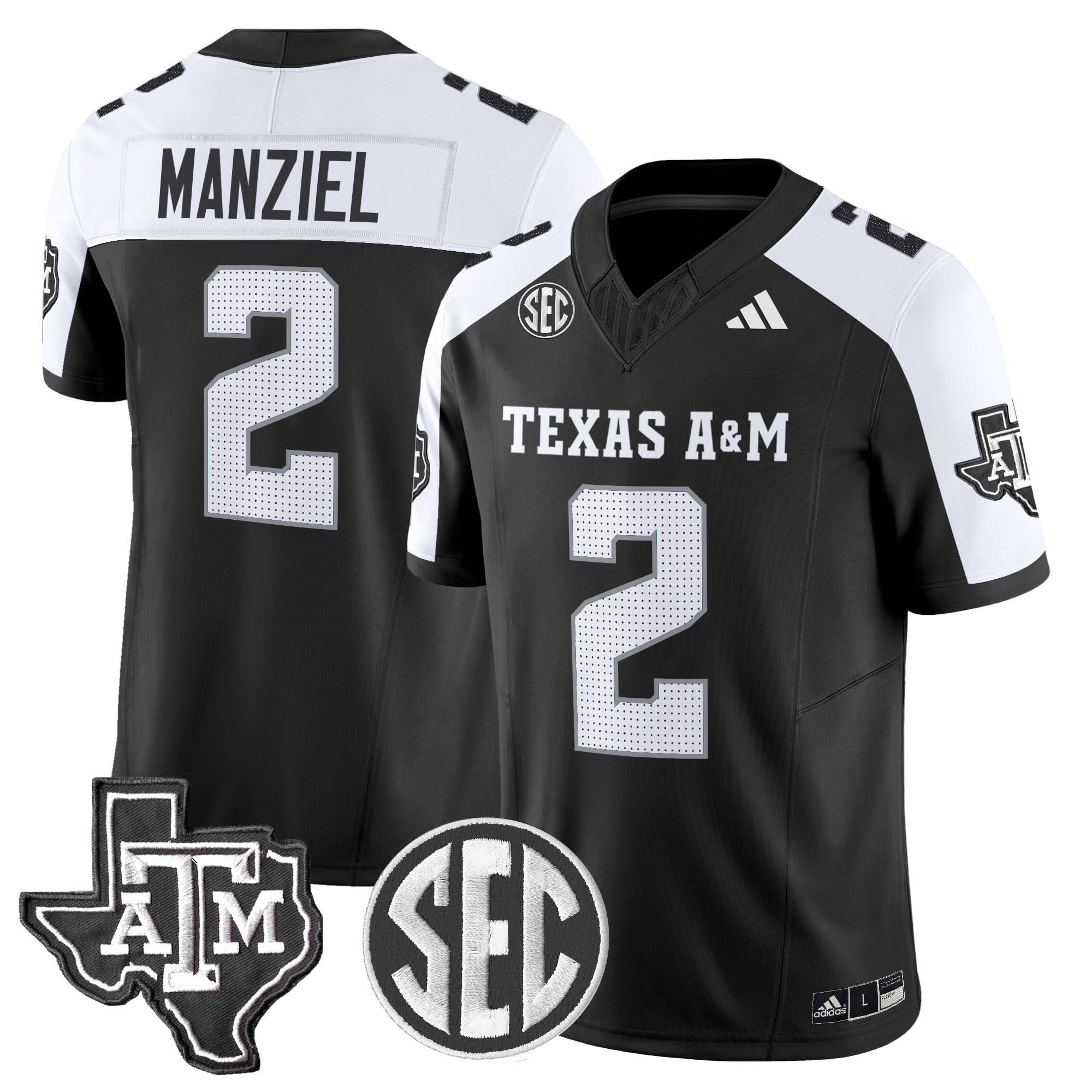 Texas A&M Aggies 2025 Vapor Limited Jersey - All Stitched 4 Texas A&M Aggies 2025 Vapor Limited Jersey - All Stitched - Image 4