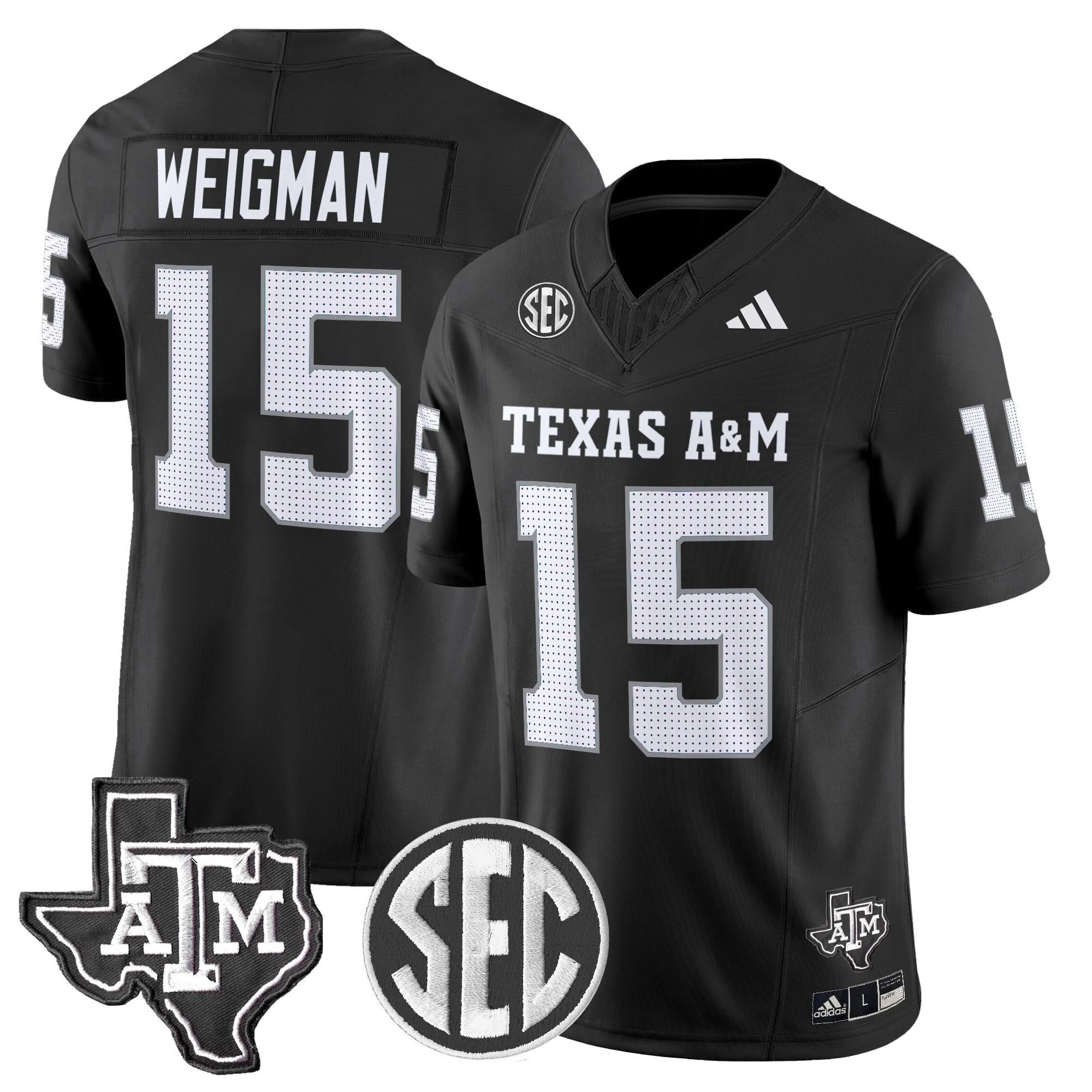 Texas A&M Aggies 2025 Vapor Limited Jersey - All Stitched 18 Texas A&M Aggies 2025 Vapor Limited Jersey - All Stitched - Image 18