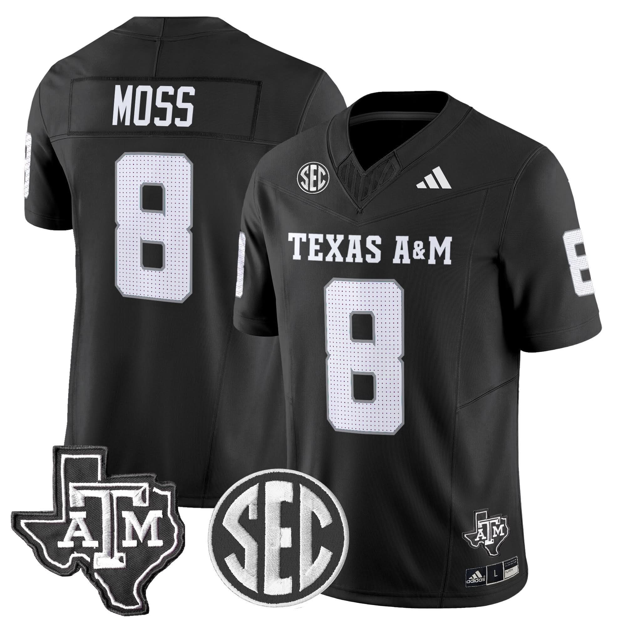 Texas A&M Aggies 2025 Vapor Limited Jersey - All Stitched 16 Texas A&M Aggies 2025 Vapor Limited Jersey - All Stitched - Image 16