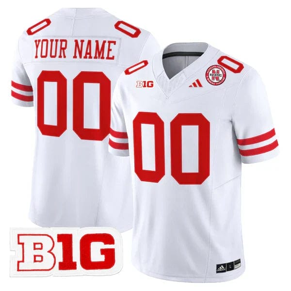 Custom Nebraska Football Jersey Name, Number 2025 "Blackout" - All Stitched 7 Custom Nebraska Football Jersey Name, Number 2025 "Blackout" - All Stitched - Image 7