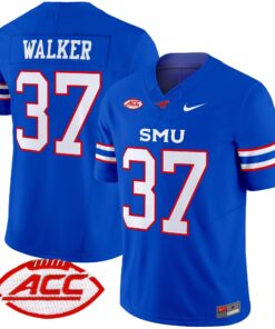 SMU Mustangs 2025 Vapor Limited Jersey - All Stitched 54 1728550420734751e037