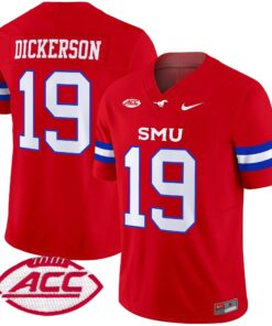 SMU Mustangs 2025 Vapor Limited Jersey - All Stitched 61 17285504219a5bb719e9