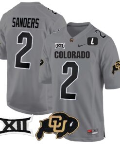Colorado Buffaloes Big 12 XII Patch Game Jersey V2 - All Stitched 65 1731049330a478fe6d6f 3