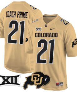 Colorado Buffaloes Big 12 XII Patch Game Jersey V2 - All Stitched 80 1731049330b5c5002987 3