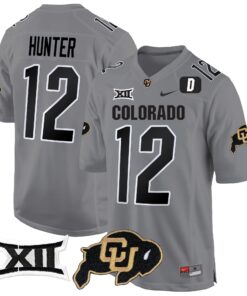 Colorado Buffaloes Big 12 XII Patch Game Jersey V2 - All Stitched 66 1731049330ff7887739c 3