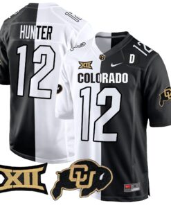Colorado Buffaloes Big 12 XII Patch Game Jersey V2 - All Stitched 84 17310493311ac2a68d71 3