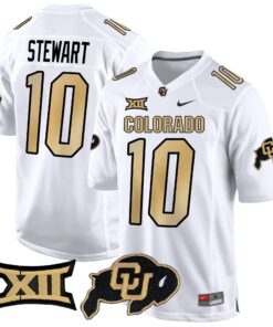 Colorado Buffaloes Big 12 XII Patch Game Jersey V2 - All Stitched 62 17310493318190c5edbc 3