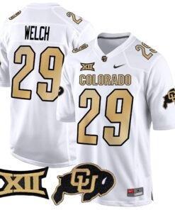 Colorado Buffaloes Big 12 XII Patch Game Jersey V2 - All Stitched 60 1731049331ac9c72c80d 3