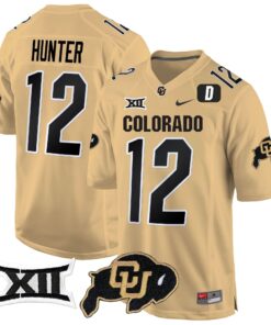 Colorado Buffaloes Big 12 XII Patch Game Jersey V2 - All Stitched 75 1731049331e6274495c8 3