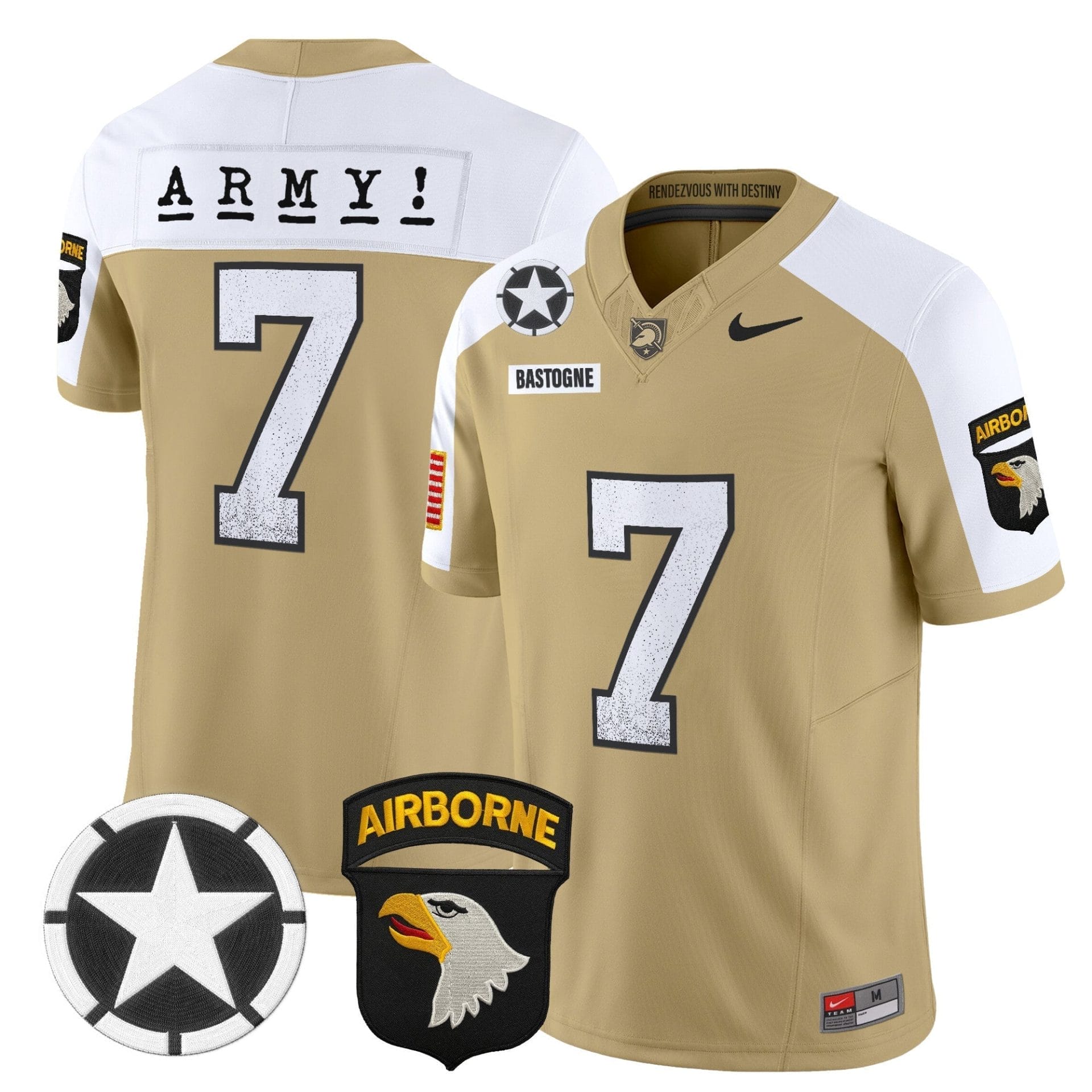 Army Black Knights 2025 Screaming Eagles Vapor Limited Jersey - All Stitched 39 Army Black Knights 2025 Screaming Eagles Vapor Limited Jersey - All Stitched - Image 39