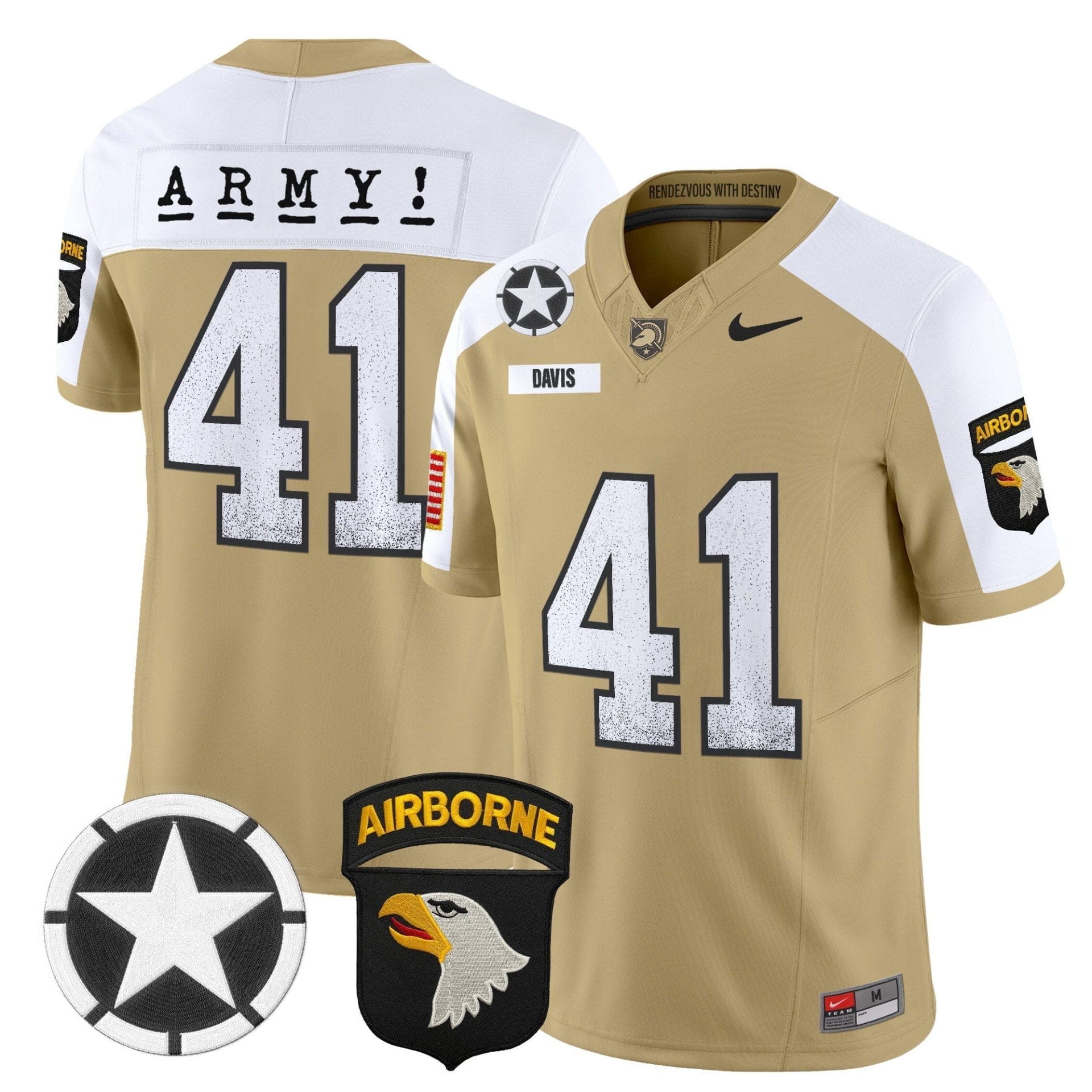 Army Black Knights 2025 Screaming Eagles Vapor Limited Jersey - All Stitched 36 Army Black Knights 2025 Screaming Eagles Vapor Limited Jersey - All Stitched - Image 36