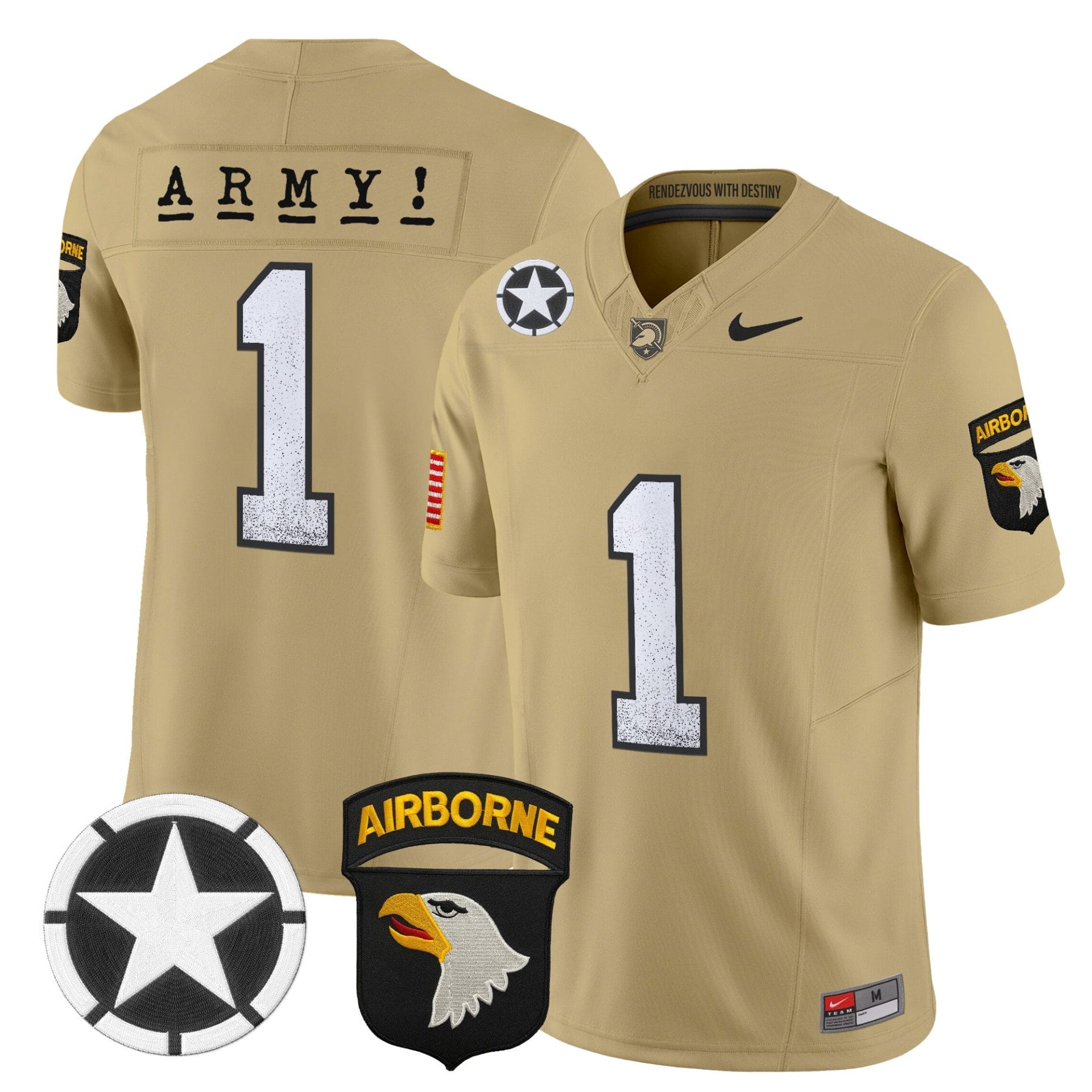 Army Black Knights 2025 Screaming Eagles Vapor Limited Jersey - All Stitched 29 Army Black Knights 2025 Screaming Eagles Vapor Limited Jersey - All Stitched - Image 29