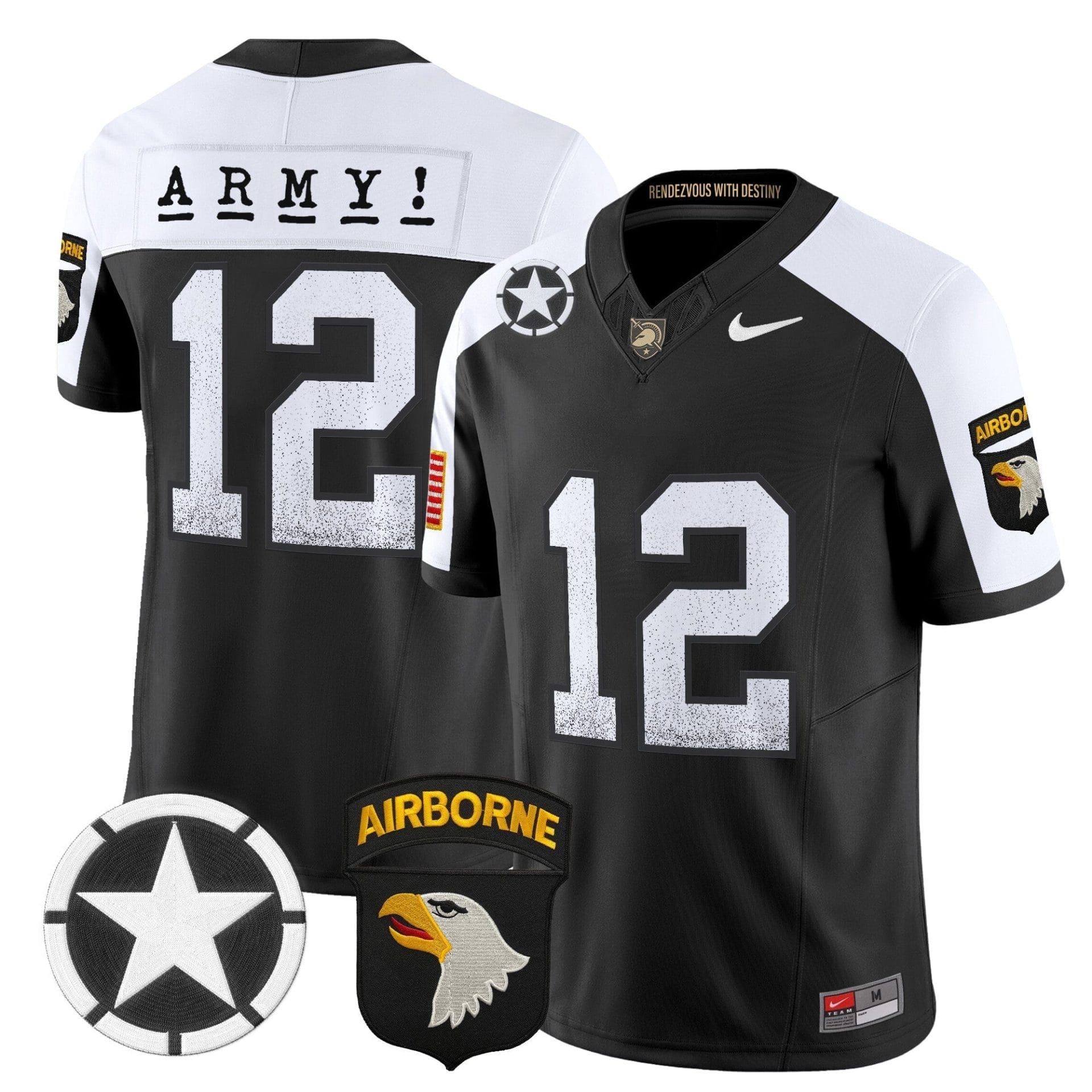 Army Black Knights 2025 Screaming Eagles Vapor Limited Jersey - All Stitched 33 Army Black Knights 2025 Screaming Eagles Vapor Limited Jersey - All Stitched - Image 33
