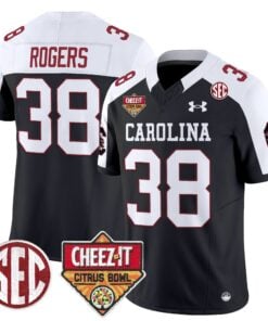 South Carolina Gamecocks 1980 Throwback Cheez-It Citrus Bowl Patch Vapor Limited Jersey - All Stitched 66 17338037693194ad4529 3c2b5e15 e85b 4fc1 96e2 78f96784c86f