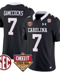 South Carolina Gamecocks 1980 Throwback Cheez-It Citrus Bowl Patch Vapor Limited Jersey - All Stitched 45 1733803769c5a81d769d 0dd8aacf f72b 4faa bfe1 6a469ae9ba3c