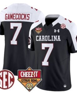 South Carolina Gamecocks 1980 Throwback Cheez-It Citrus Bowl Patch Vapor Limited Jersey - All Stitched 71 173380377068b2f5cb82 24257477 9a07 46d8 bab3 179cdca6e49e
