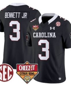 South Carolina Gamecocks 1980 Throwback Cheez-It Citrus Bowl Patch Vapor Limited Jersey - All Stitched 43 173380377350efd3cbfa 89e9b775 7fff 42c6 80ba 2627c3f3b679