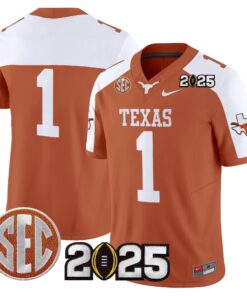 Texas Longhorns 2025 CFP Final Patch Vapor Limited Jersey - All Stitched 63 1736495176dbd534ba2e 02801f29 b88c 4bfe 8259 c3457cc561ac
