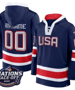 USA 4 Nations Face-Off 2025 Inside Line Custom Pullover Hoodie - All Stitched