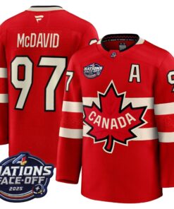 Men Canada 4 Nations Face-Off 2025 Premium Jersey - All Stitched