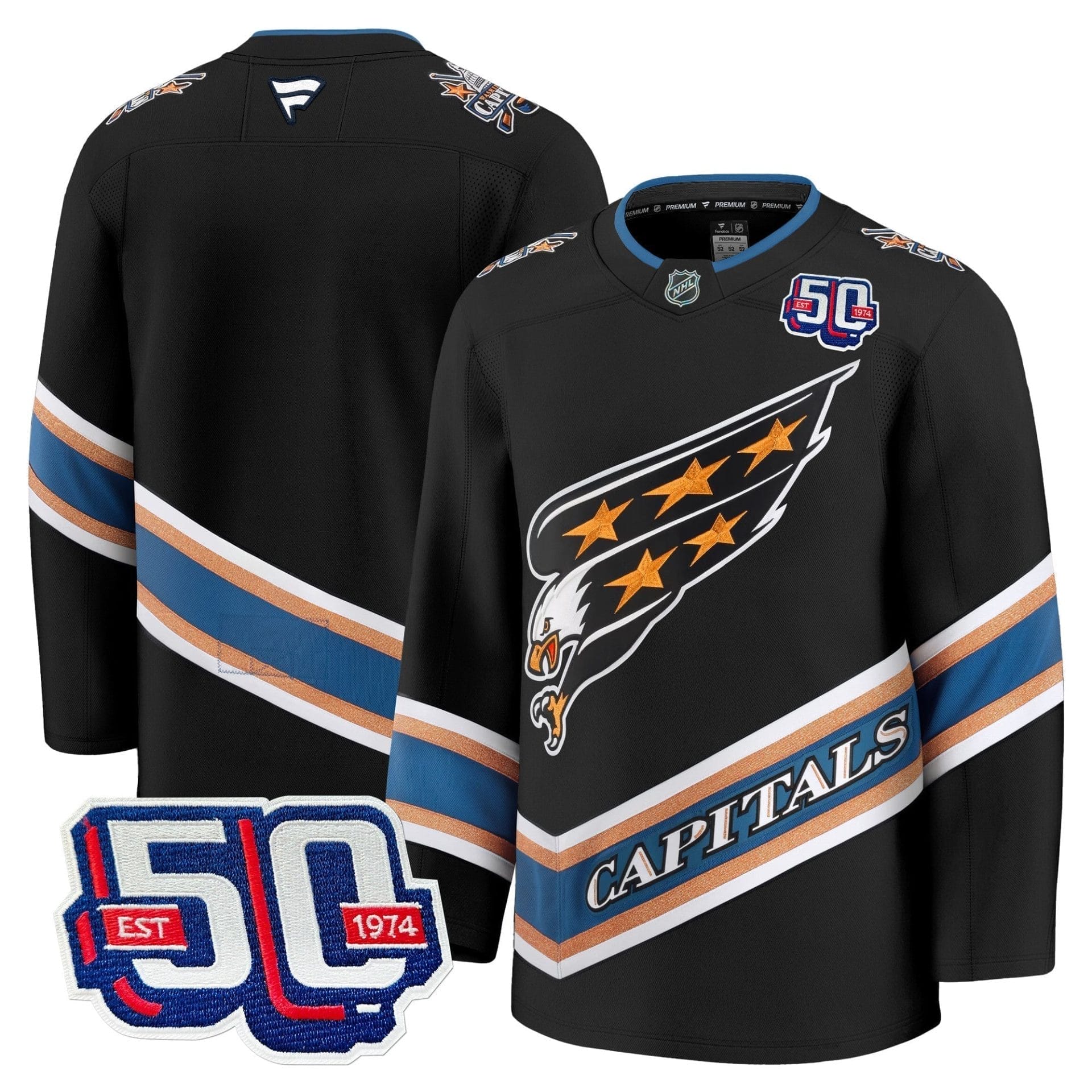 Men Washington Capitals Screaming Eagle Jersey Collection (1995-2024) - All Stitched 6 Men Washington Capitals Screaming Eagle Jersey Collection (1995-2024) - All Stitched - Image 6