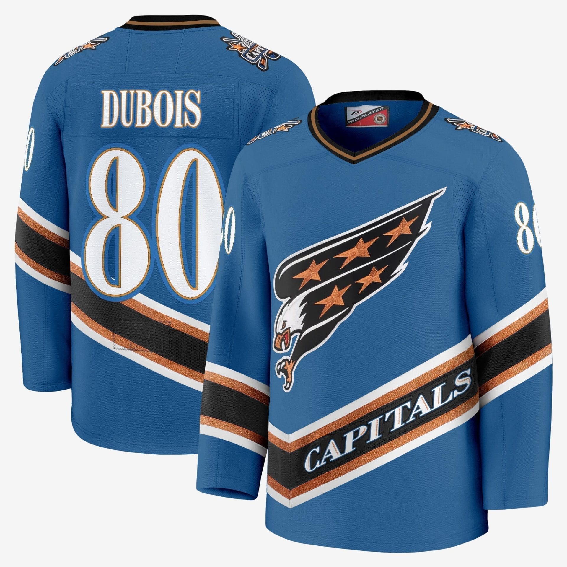 Men Washington Capitals Screaming Eagle Jersey Collection (1995-2024) - All Stitched 17 Men Washington Capitals Screaming Eagle Jersey Collection (1995-2024) - All Stitched - Image 17