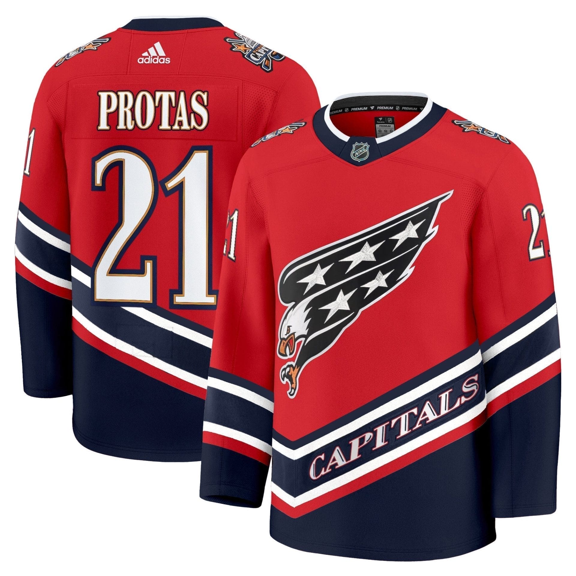 Men Washington Capitals Screaming Eagle Jersey Collection (1995-2024) - All Stitched 24 Men Washington Capitals Screaming Eagle Jersey Collection (1995-2024) - All Stitched - Image 24
