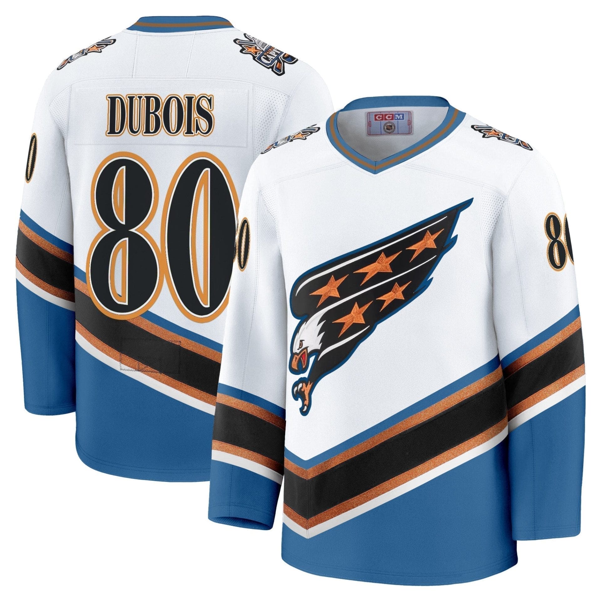 Men Washington Capitals Screaming Eagle Jersey Collection (1995-2024) - All Stitched 9 Men Washington Capitals Screaming Eagle Jersey Collection (1995-2024) - All Stitched - Image 9