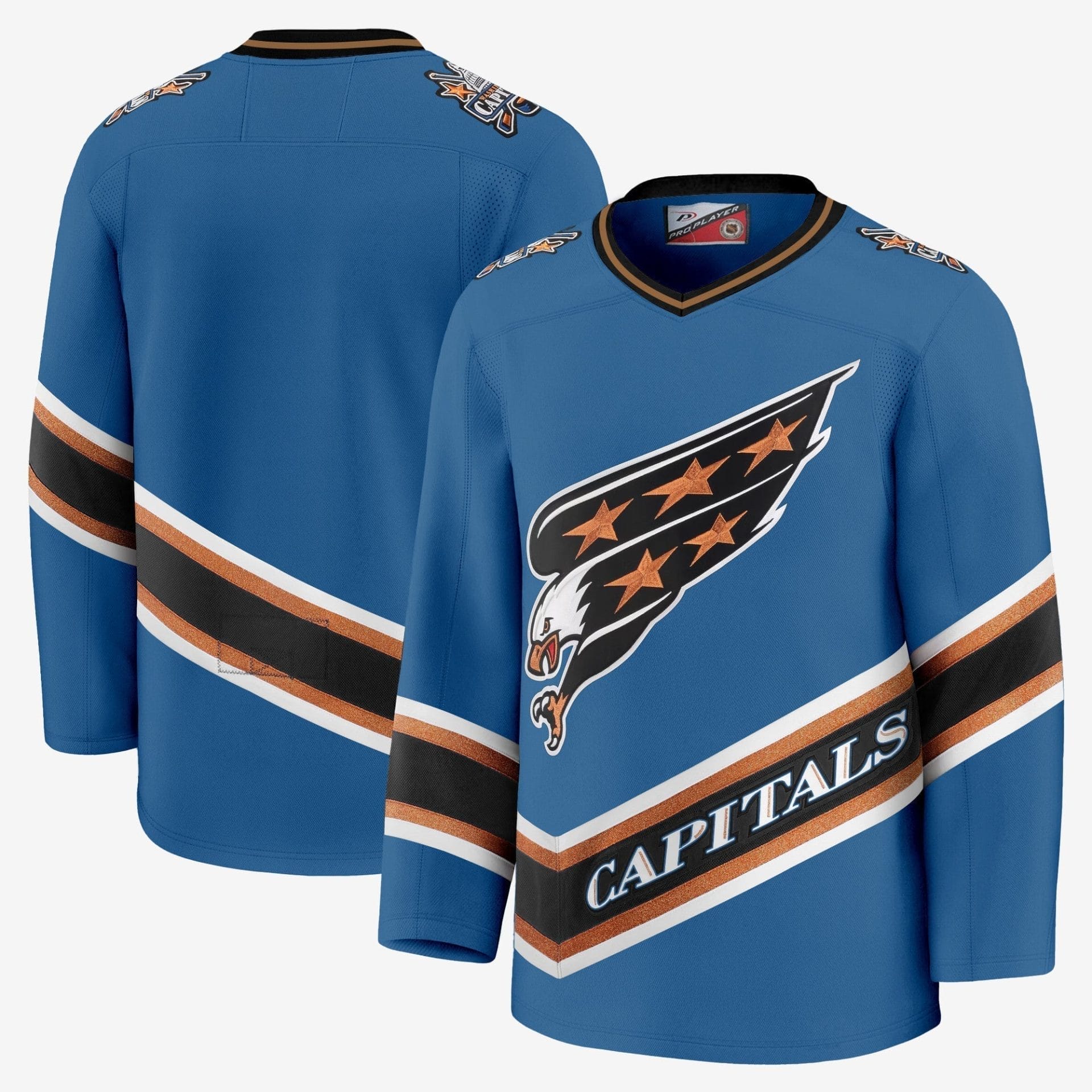 Men Washington Capitals Screaming Eagle Jersey Collection (1995-2024) - All Stitched 21 Men Washington Capitals Screaming Eagle Jersey Collection (1995-2024) - All Stitched - Image 21