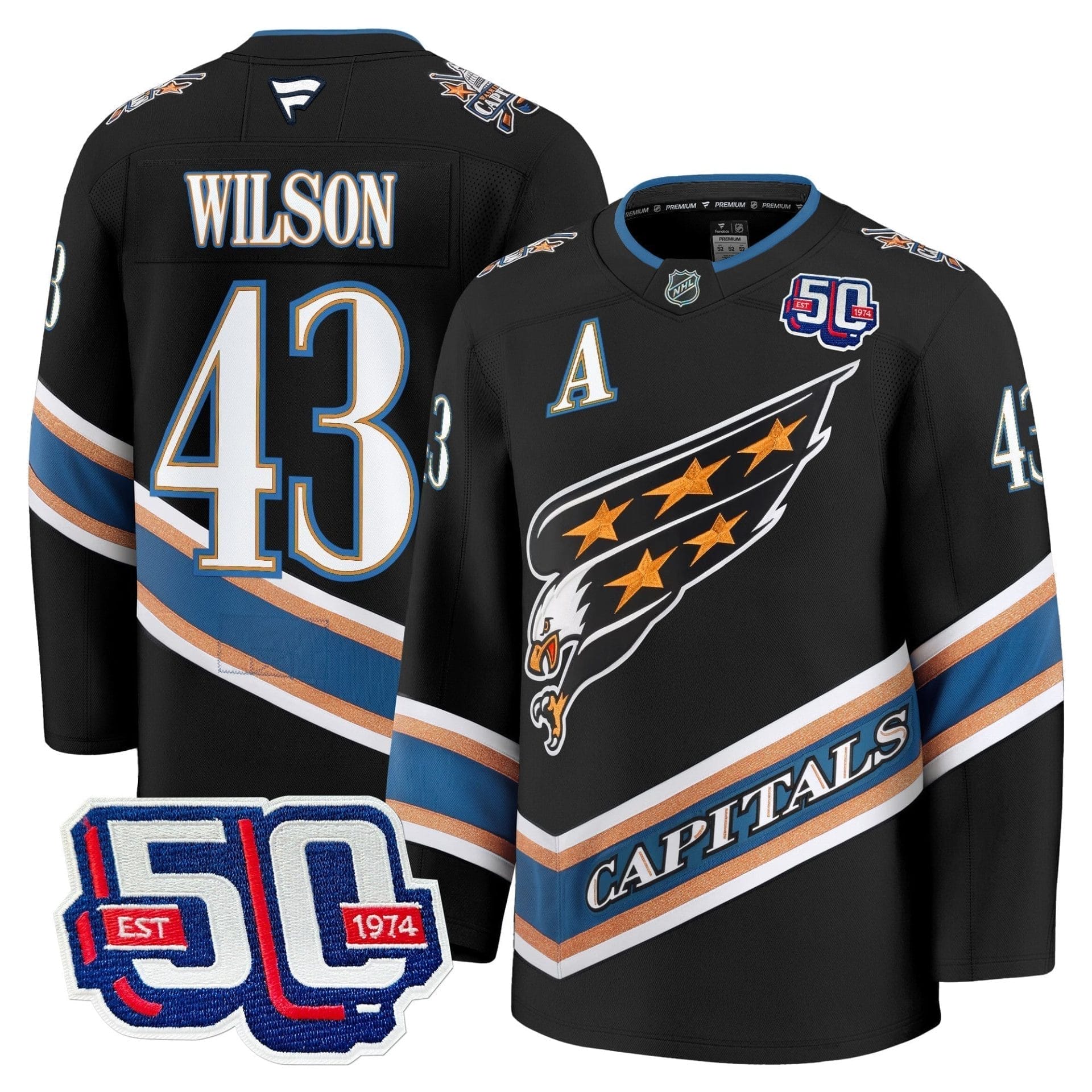 Men Washington Capitals Screaming Eagle Jersey Collection (1995-2024) - All Stitched 4 Men Washington Capitals Screaming Eagle Jersey Collection (1995-2024) - All Stitched - Image 4