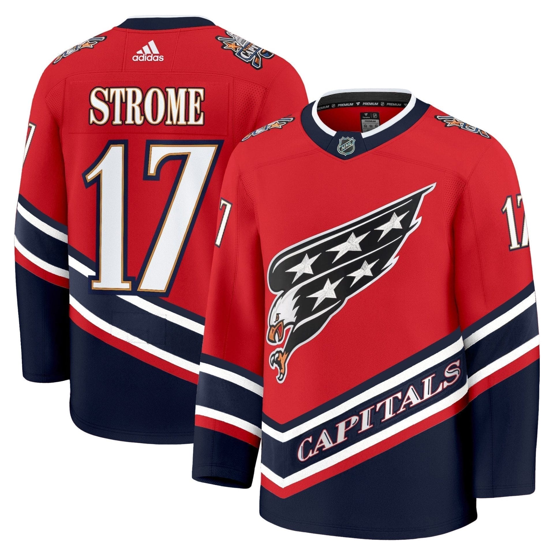 Men Washington Capitals Screaming Eagle Jersey Collection (1995-2024) - All Stitched 12 Men Washington Capitals Screaming Eagle Jersey Collection (1995-2024) - All Stitched - Image 12