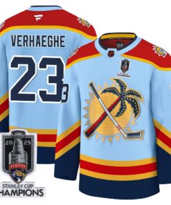 Alternative view of Florida Panthers 2025 Stanley Cup Champions Jersey - All Stitched