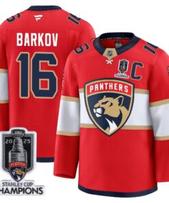 Florida Panthers 2025 Stanley Cup Champions Jersey - All Stitched