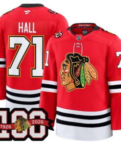 Chicago Blackhawks 100th Anniversary Premium Jersey - All Stitched 42 175110767376ce530571