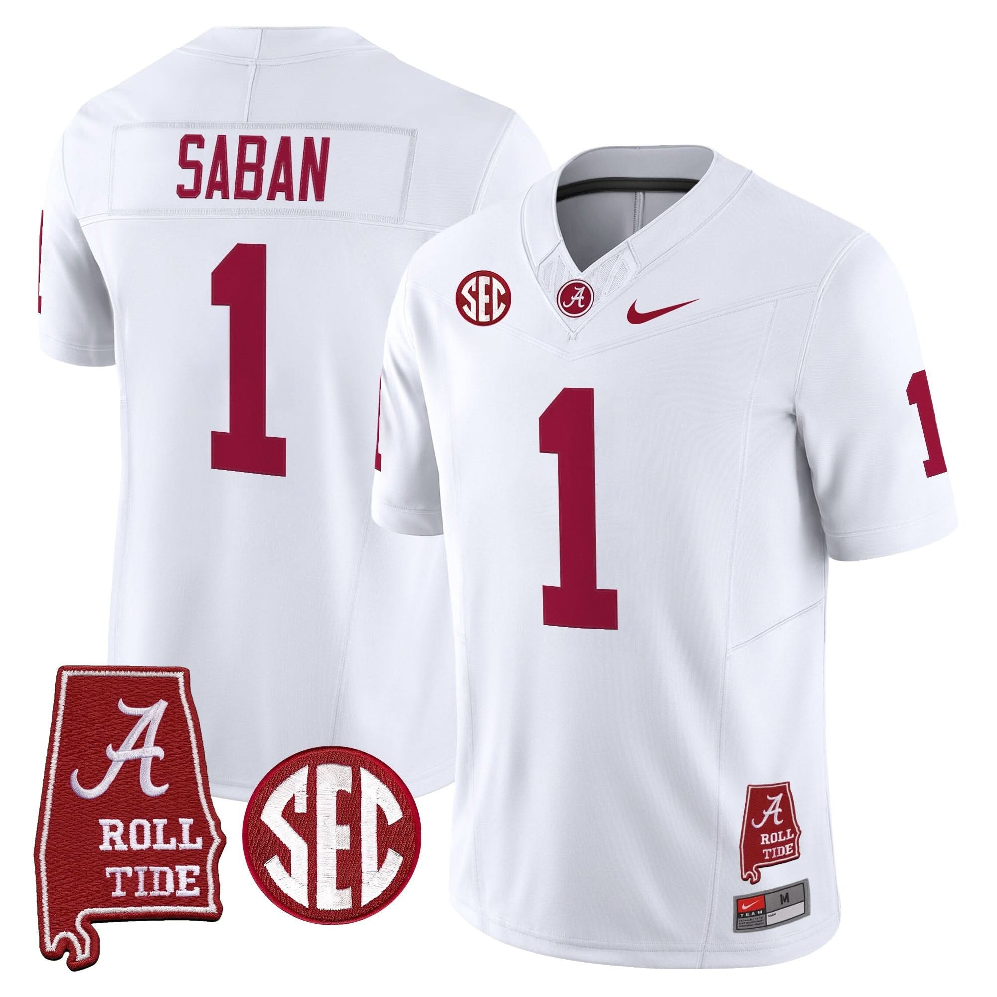 Alabama Crimson Tide Throwback Vapor Limited Jersey - Alabama Map - All Stitched 33 Alabama Crimson Tide Throwback Vapor Limited Jersey - Alabama Map - All Stitched - Image 33