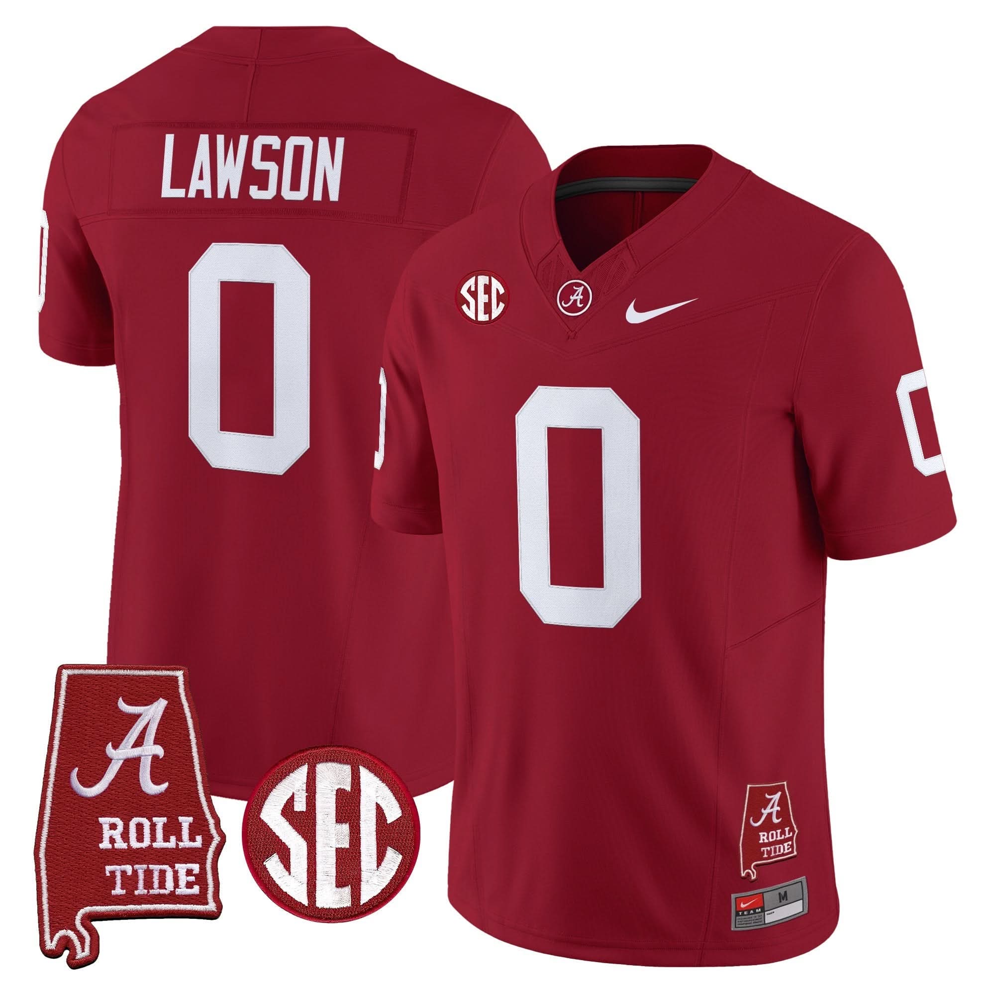 Alabama Crimson Tide Throwback Vapor Limited Jersey - Alabama Map - All Stitched 14 Alabama Crimson Tide Throwback Vapor Limited Jersey - Alabama Map - All Stitched - Image 14