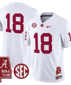 Alabama Crimson Tide Throwback Vapor Limited Jersey - Alabama Map - All Stitched 82 1753409238f92e74b7c4