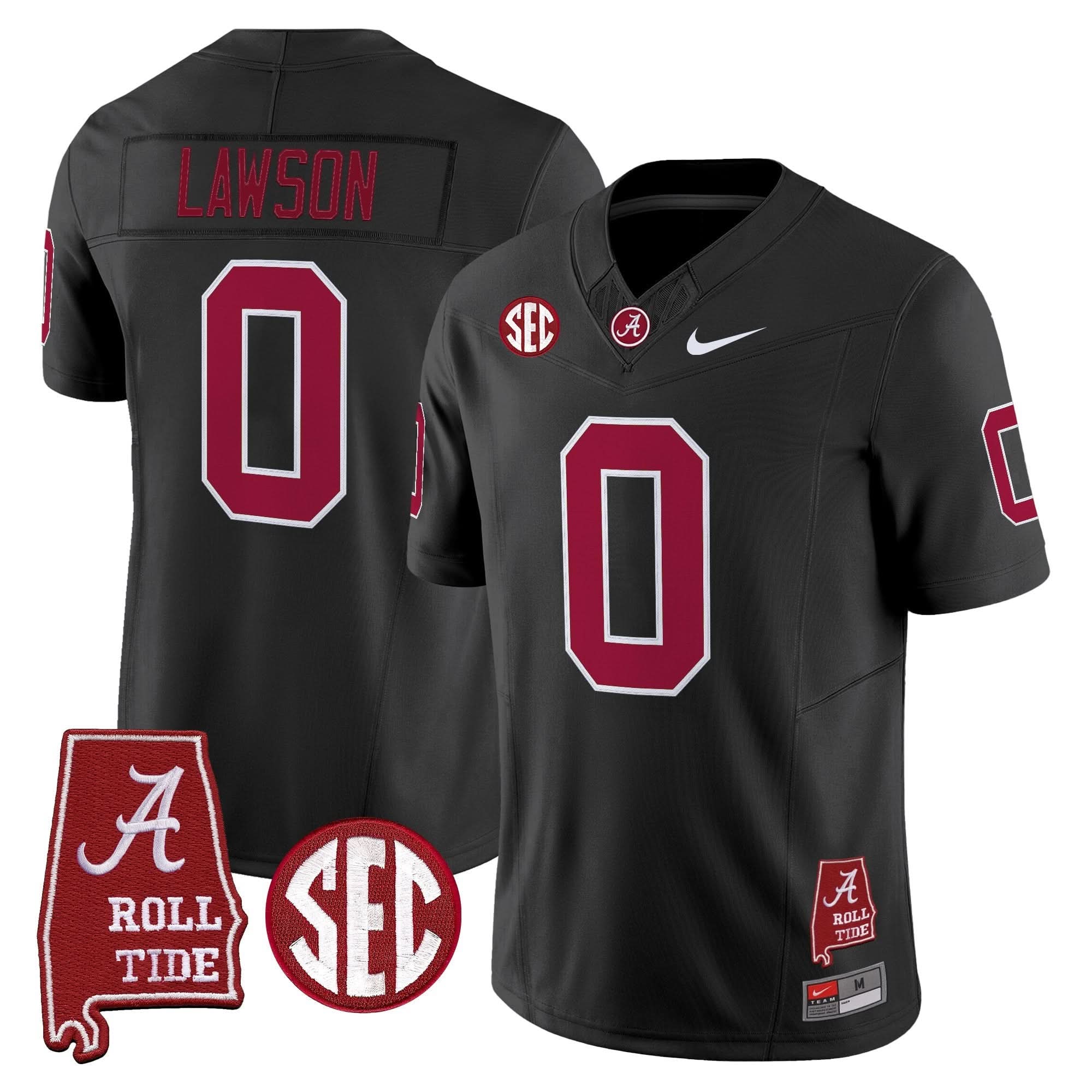 Alabama Crimson Tide Throwback Vapor Limited Jersey - Alabama Map - All Stitched 22 Alabama Crimson Tide Throwback Vapor Limited Jersey - Alabama Map - All Stitched - Image 22