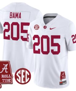 Alabama Crimson Tide Throwback Vapor Limited Jersey - Alabama Map - All Stitched 75 17534092396c1184b342