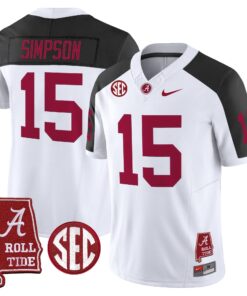 Alabama Crimson Tide Throwback Vapor Limited Jersey - Alabama Map - All Stitched 83 17534092399d7e8c3623