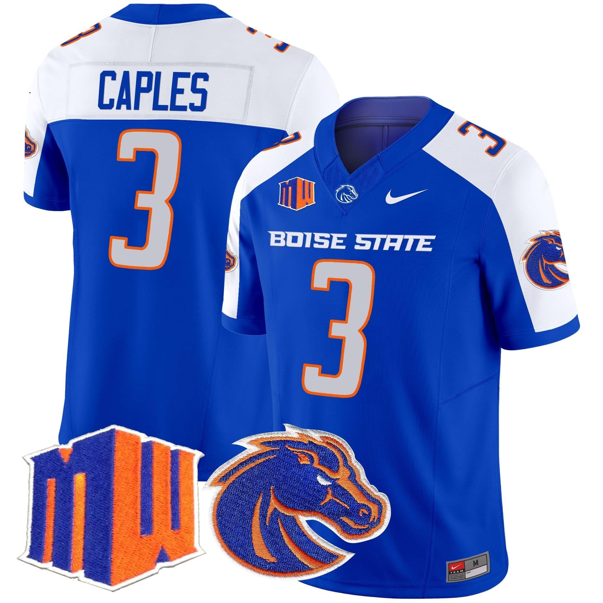 Boise State Broncos 2025 Vapor Limited Jersey - All Stitched 43 Boise State Broncos 2025 Vapor Limited Jersey - All Stitched - Image 43