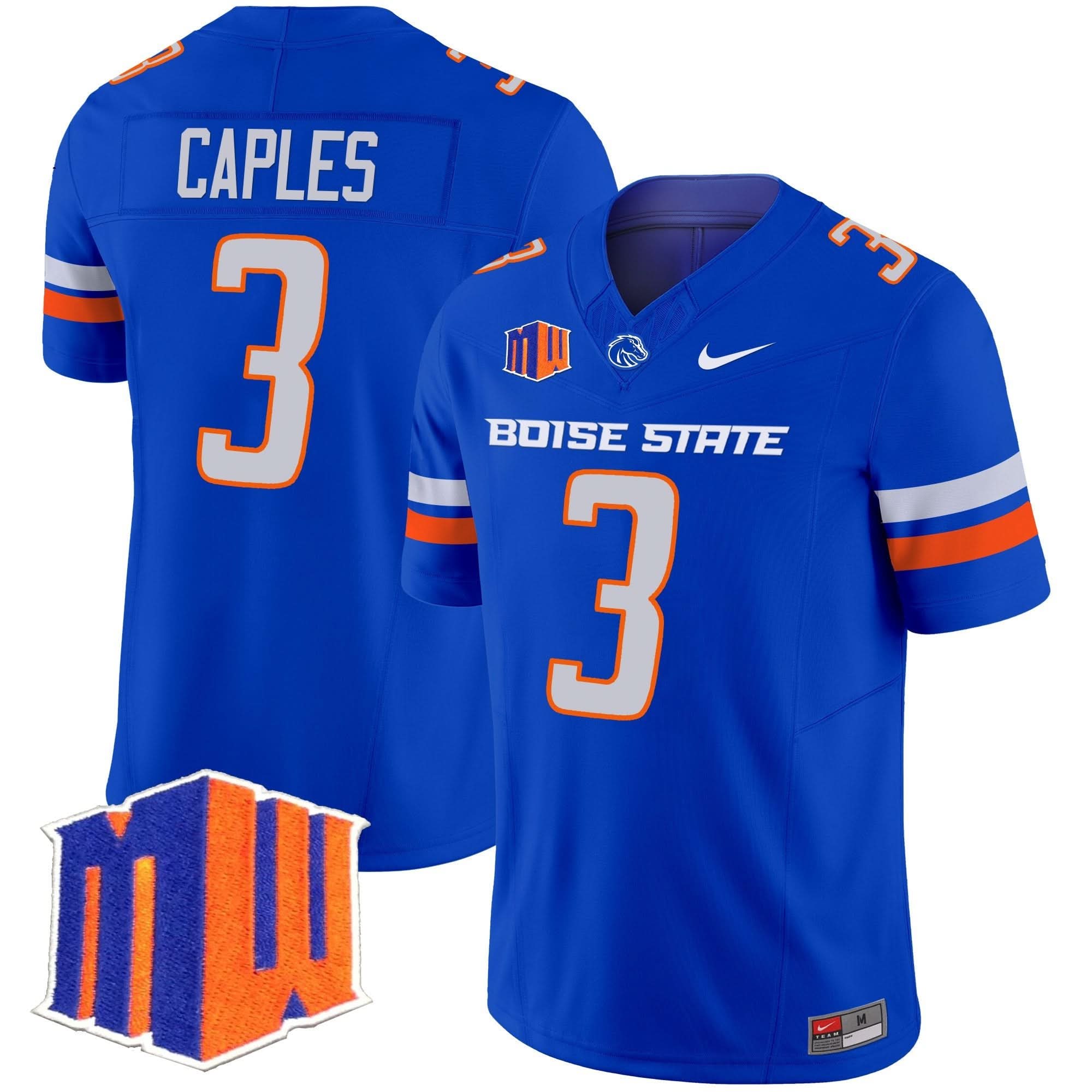 Boise State Broncos 2025 Vapor Limited Jersey - All Stitched 22 Boise State Broncos 2025 Vapor Limited Jersey - All Stitched - Image 22